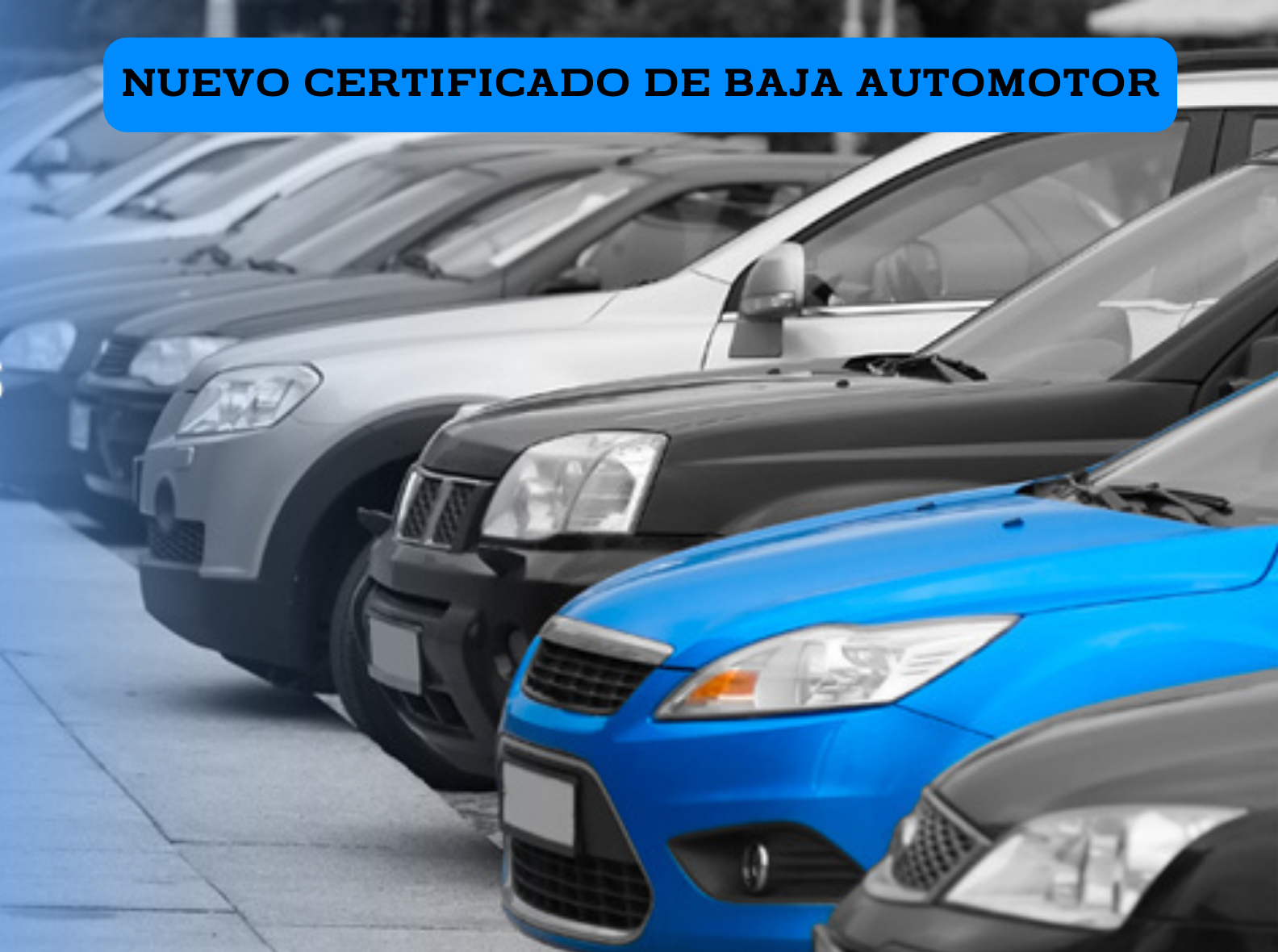 CERTIFICADO DE BAJA DEL AUTOMOTOR ELECTRÓNICO